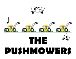The Pushmowers Logo